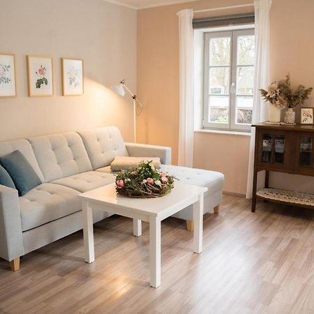 Apartamento Urlaubsfreude Biedermann Haus Blumenglück - Rose Sebnitz Exterior foto